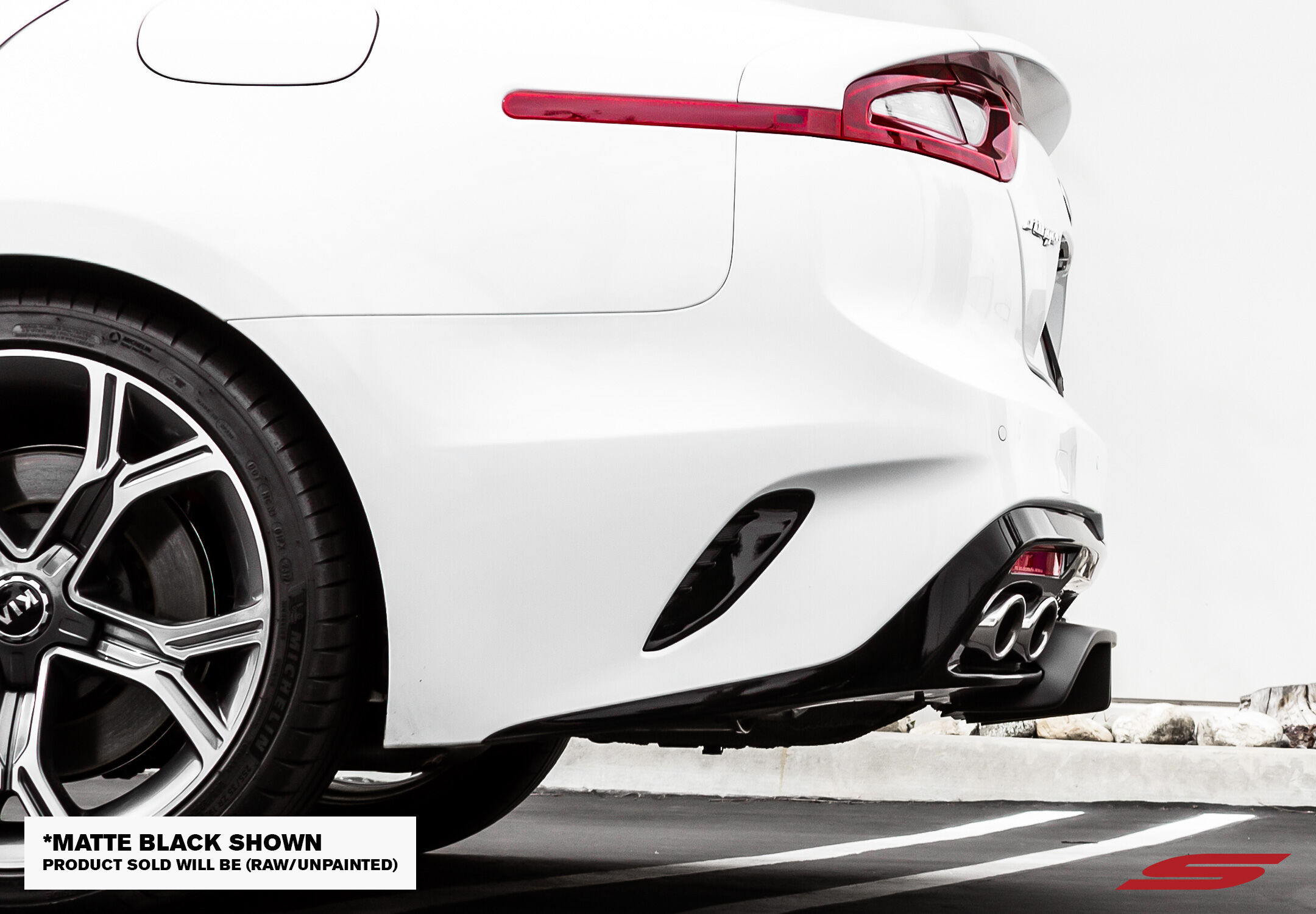 Stillen Rear Diffuser for 2018-2020 Kia Stinger