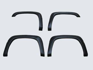 2000-2006 Chevrolet Suburban 1500/2500 Street Scene Front & Rear Urethane Fender Flares