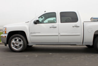 2007-2013 Chevrolet Silverado 1500/2500/2500 HD/3500/3500 HD Crew Cab Street Scene Urethane Side Skirts