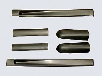 1999-2006 GMC Sierra 1500 Standard Cab Standard Bed Street Scene Urethane Side Skirts