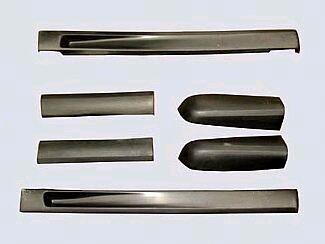 1999-2006 GMC Sierra 1500 Standard Cab Standard Bed Street Scene Urethane Side Skirts - 950-70180