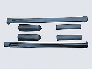 2000-2004 GMC Sierra 2500 Extended Cab Short Bed Street Scene Urethane Side Skirts