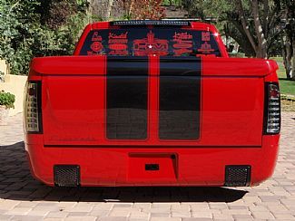 2007-2013 Chevrolet Silverado 1500/2500/2500 HD/3500/3500 HD Street Scene SS-Style Urethane Rear Roll Pan GEN-1