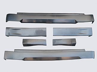2007-2013 GMC Sierra Standard Cab Street Scene Urethane Side Skirts