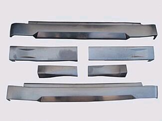 2007-2013 GMC Sierra Standard Cab Street Scene Urethane Side Skirts - 950-70194