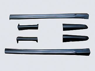 2004-2012 GMC Canyon Super Cab Street Scene Urethane Side Skirts