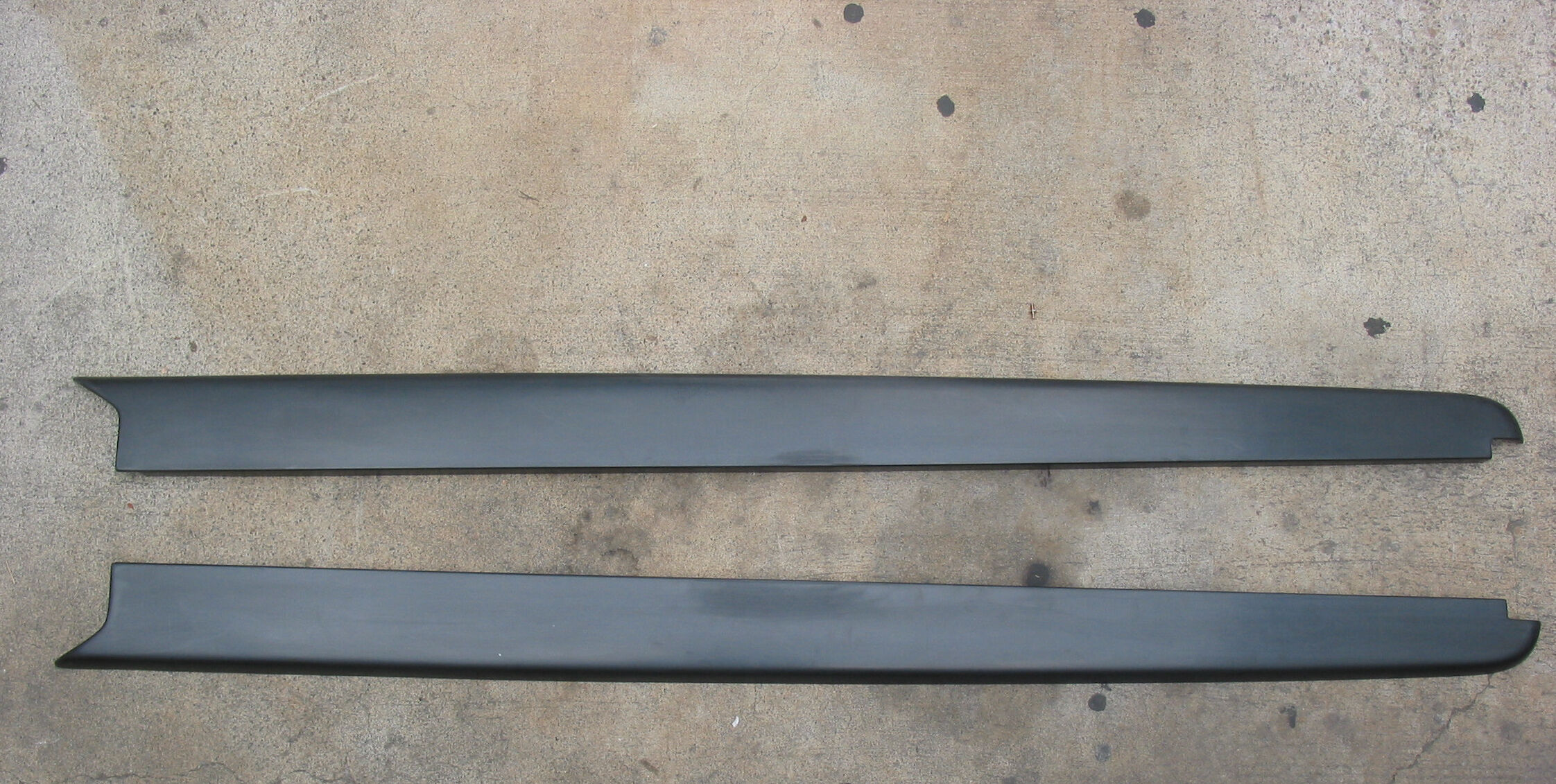 2004-2008 Ford F-150 Street Scene Urethane Truck Bed Side-Rail Protector Smooth Caps - 950-70715