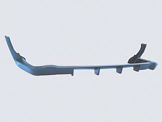 2005-2009 Ford Mustang V6 Street Scene Urethane Rear Bumper Lip