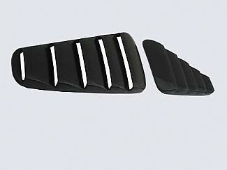 2005-2009 Ford Mustang Street Scene Urethane Side Window Louvers GEN-2