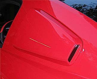 2010-2013 Ford Mustang Street Scene Urethane Side Window Ducts