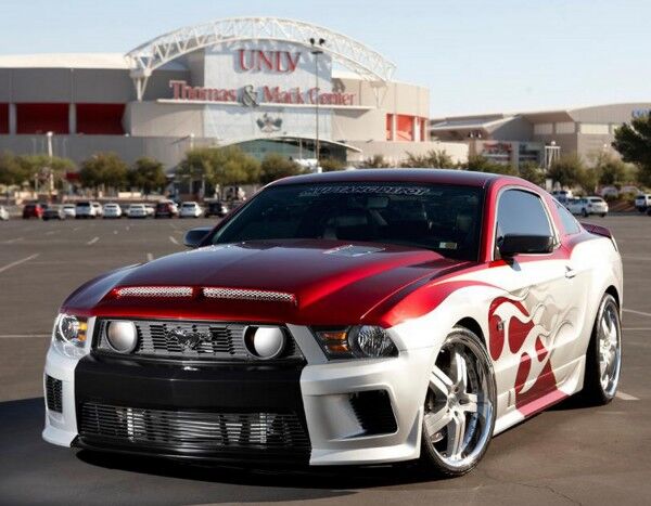 2010-2012 Ford Mustang GT Street Scene Urethane Front Bumper