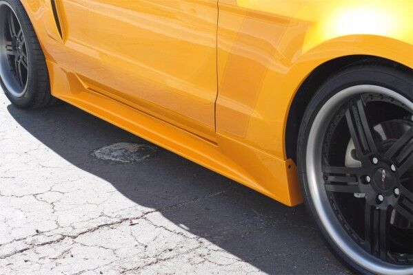 2010-2013 Ford Mustang Street Scene Urethane Side Skirts