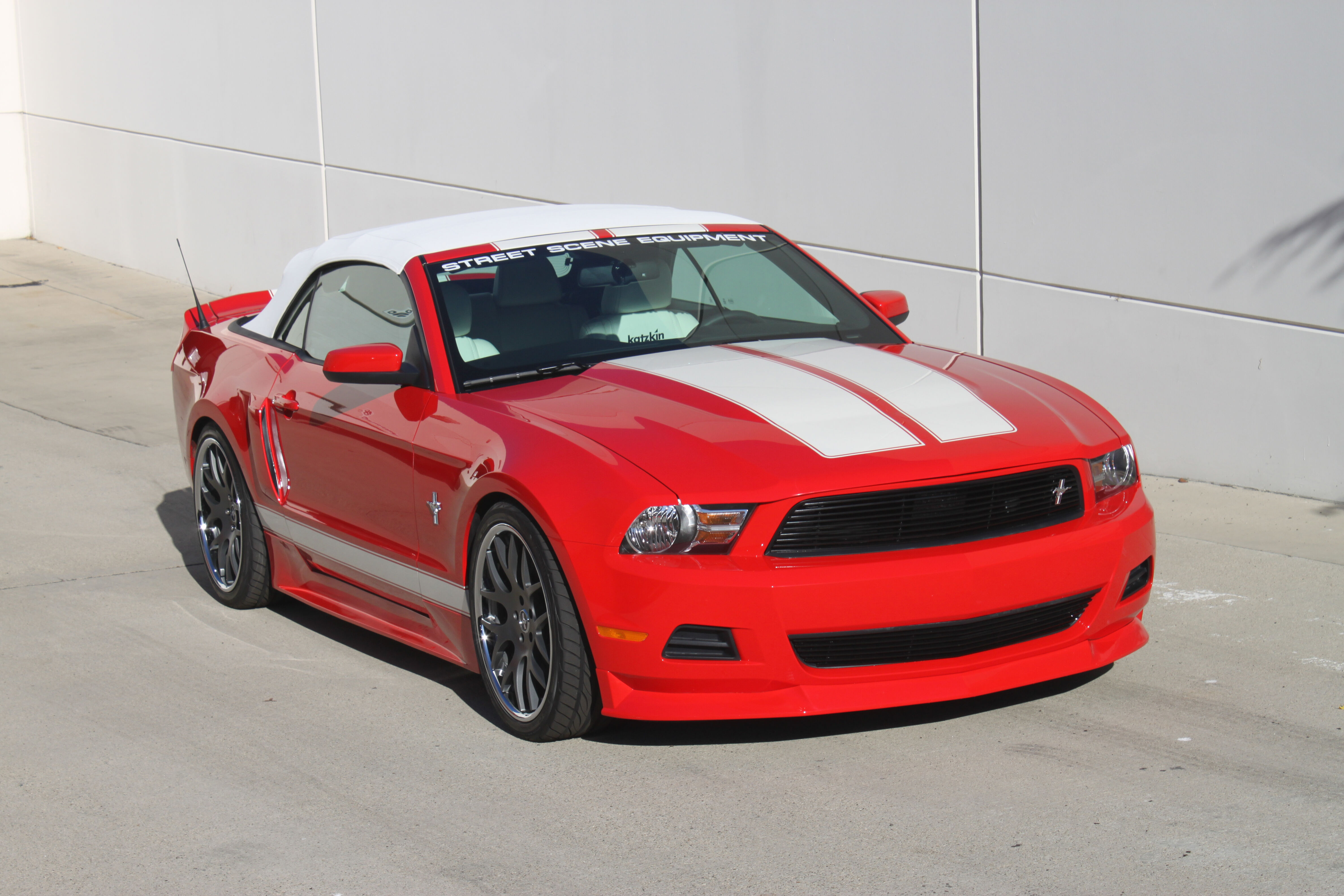 2010-2012 Ford Mustang V6 Street Scene Urethane Body Kit