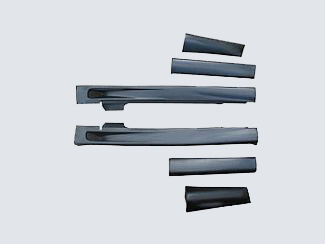 1997-2003 Ford F-150 Standard Cab Short Bed Street Scene Urethane Side Skirts