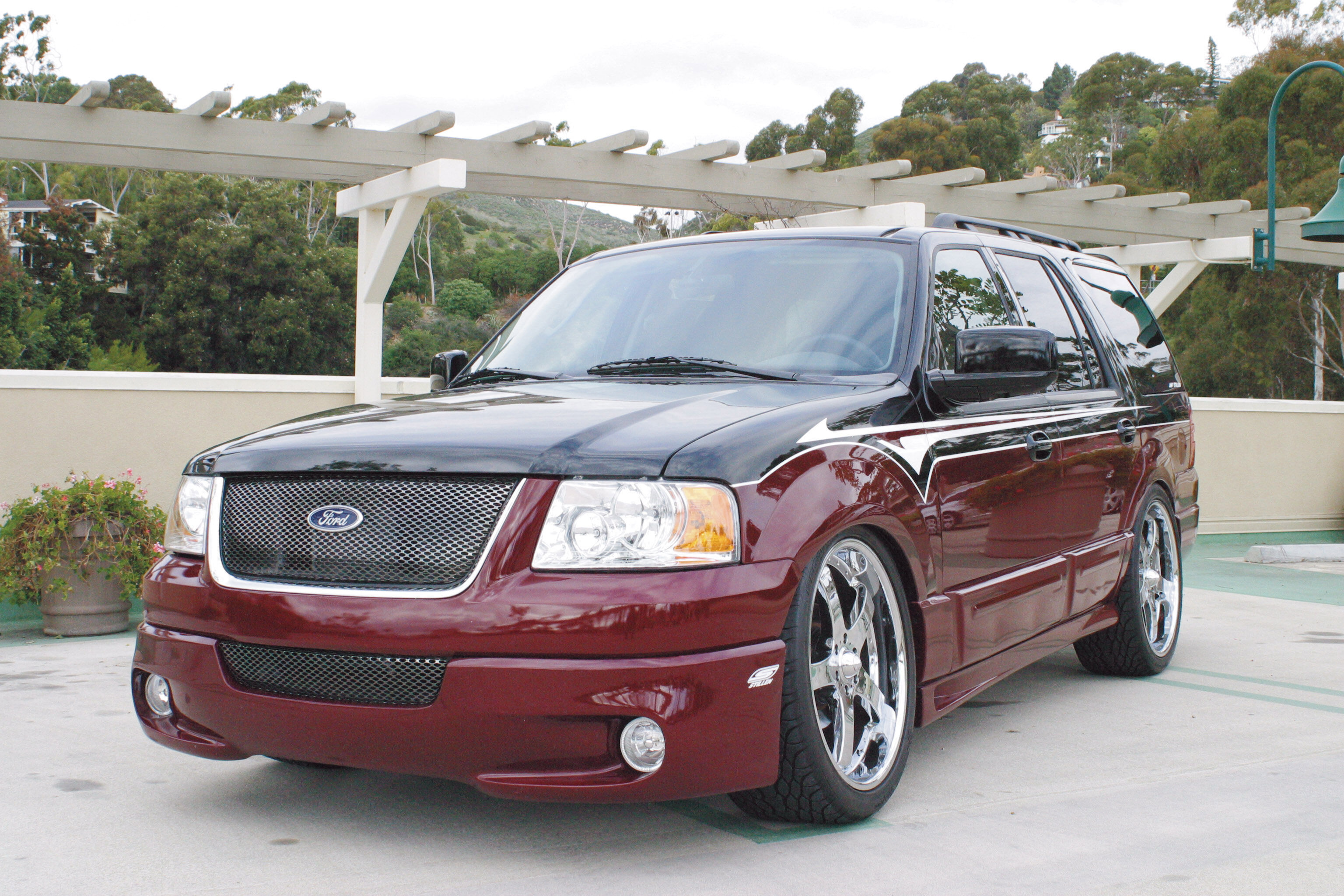 2003-2006 Ford Expedition Street Scene Urethane Front Bumper Lip/Air Dam GEN-2 - 950-70832