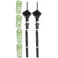 2009-2010 Dodge Challenger ST Suspension Lowering Springs + Shocks SportTech Kit