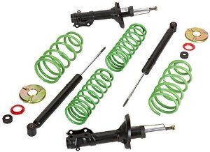 2009-2010 Dodge Challenger ST Suspension Lowering Springs + Shocks SportTech Kit