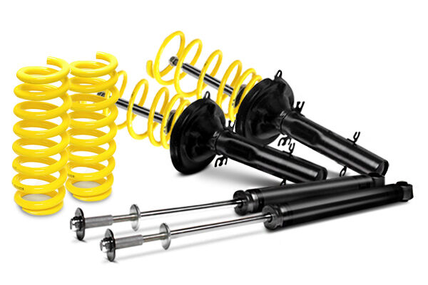2009-2010 Dodge Challenger ST Suspension Lowering Springs + Shocks SportTech Kit