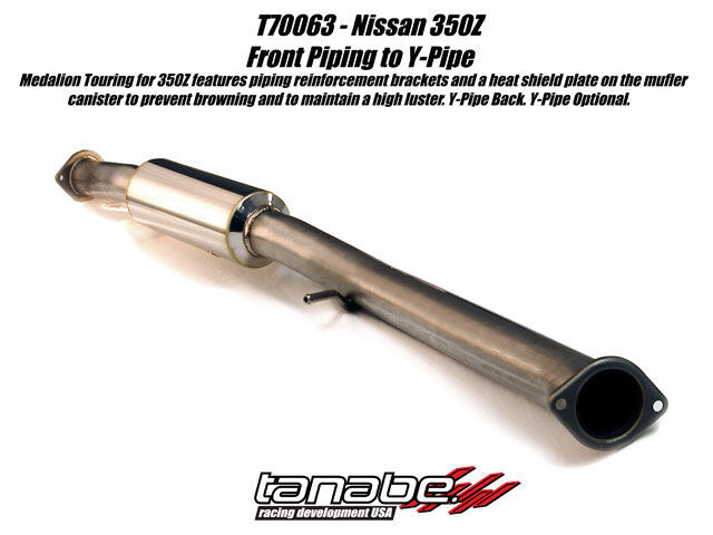 2003-2008 Nissan 350Z Tanabe/Revel Medalion Touring Catback Exhaust