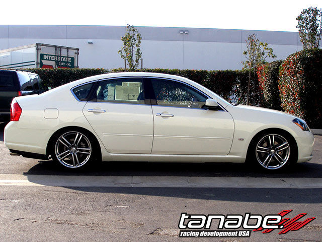 2006-2007 Infiniti M35 3.5L 4dr Tanabe Sustec NF210 Lowering Springs