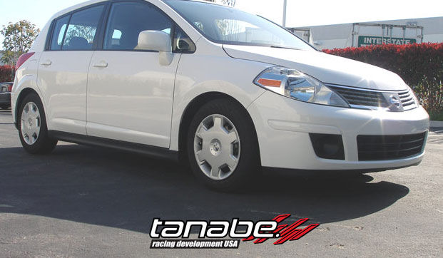 2007-2009 Nissan Versa HB 5dr Tanabe Sustec NF210 Lowering Springs