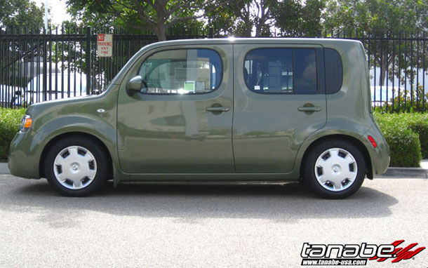 2009-2010 Nissan Cube 5dr Tanabe Sustec NF210 Lowering Springs