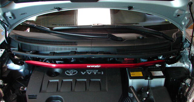 2007-2011 Toyota Yaris 5dr Front Tower Bar by Tanabe - TNB-TTB121F