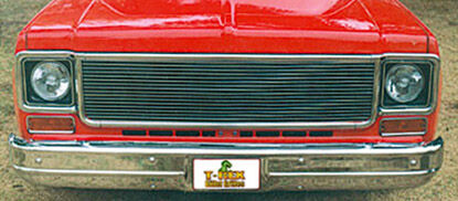 Chevy/GMC PU Grille Insert 73-80 Chevrolet Chevy/GMC PU Aluminum Polished Billet Series T-REX Grilles - 20005
