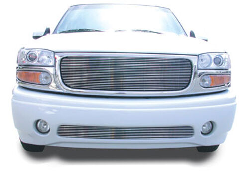 Sierra/Yukon Grille Insert 99-02 GMC Sierra/Yukon Aluminum Polished Billet Series T-REX Grilles - 20175