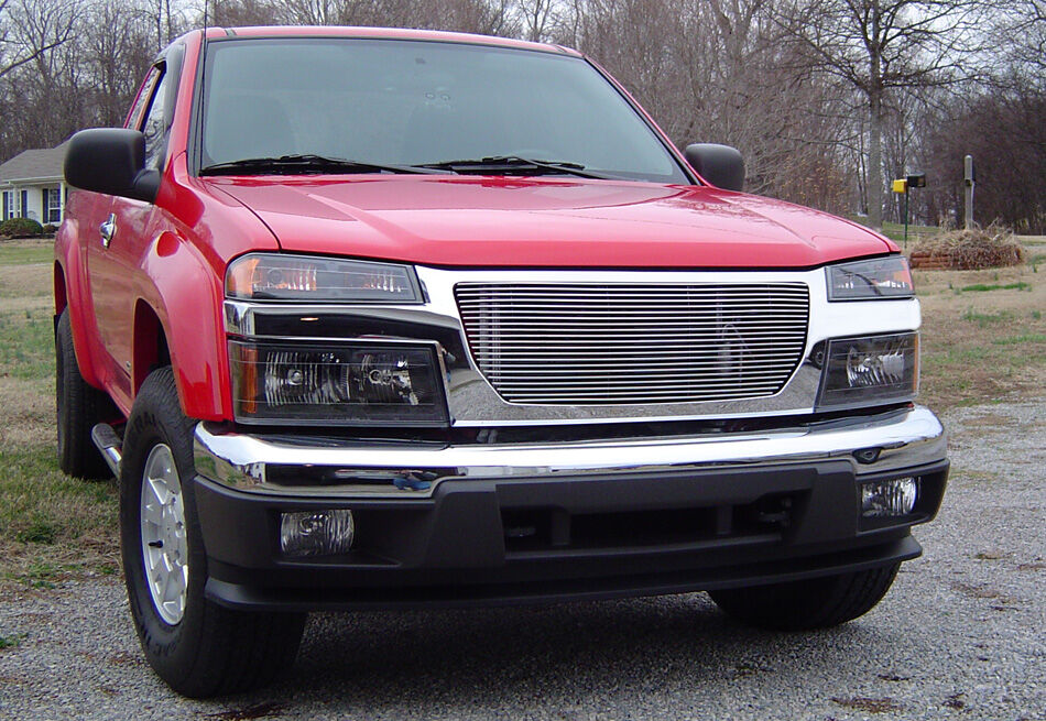 Canyon Grille Insert 04-13 GMC Canyon Aluminum Polished Billet Series T-REX Grilles - 20370