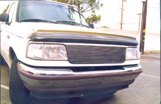 Ranger Grille Insert 93- 97 Ford Ranger Aluminum Polished Billet Series T-REX Grilles - 20675