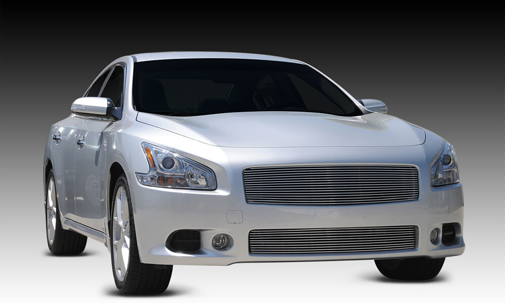 Maxima Grille Insert 09-14 Nissan Maxima Aluminum Polished Billet Series T-REX Grilles - 20758