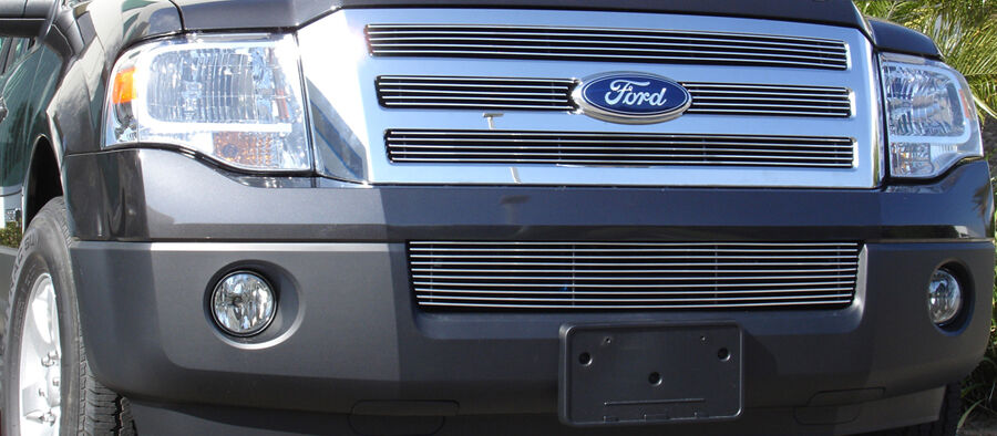 Expdition Grille 07-14 Ford Expdition Aluminum Polished Billet Series T-REX Grilles - 21594