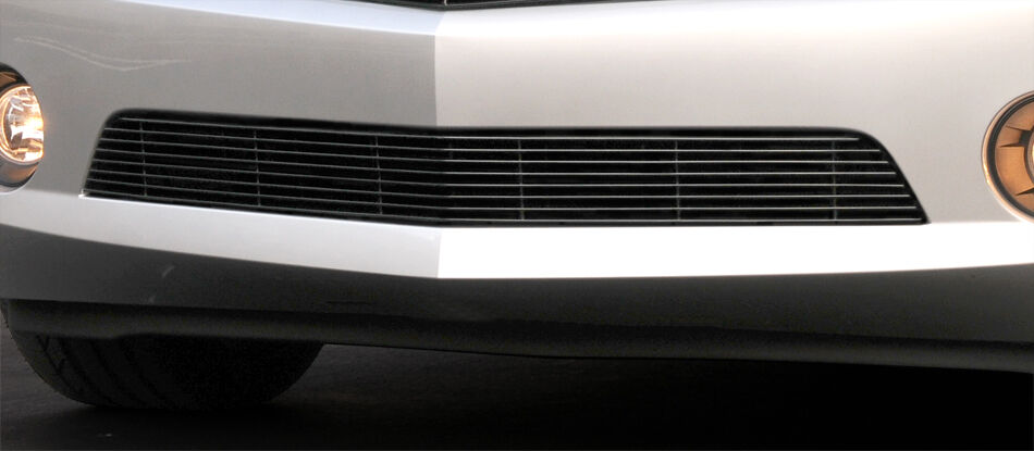 Camaro RS Bumper Grille 10-13 Chevrolet Camaro RS Aluminum Powdercoat Black 1 Piece Billet Series T-REX Grilles - 25027B