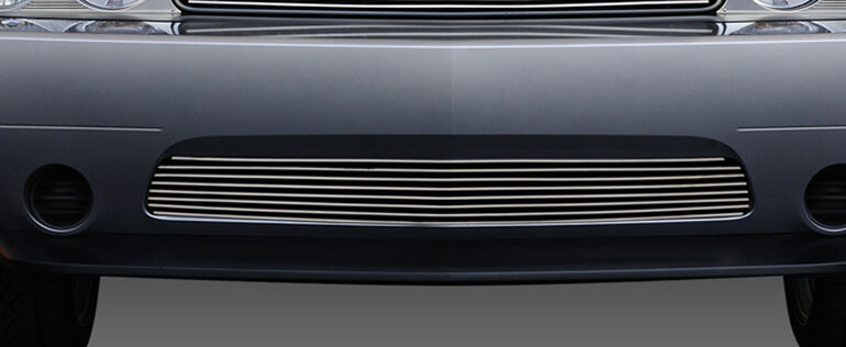 Challenger Bumper Grille 11-14 Dodge Challenger Aluminum Polished Billet Series T-REX Grilles - 25416