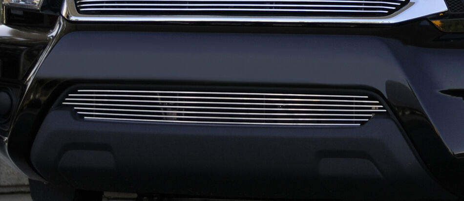Tacoma Bumper Grille Insert 12-15 Toyota Tacoma Aluminum Polished Billet Series T-REX Grilles - 25938