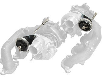 TurboSmart Turbocharger Wastegate for 2009-2017 Nissan GT-R Premium 3.8L Turbo Black - TS-0615-2072