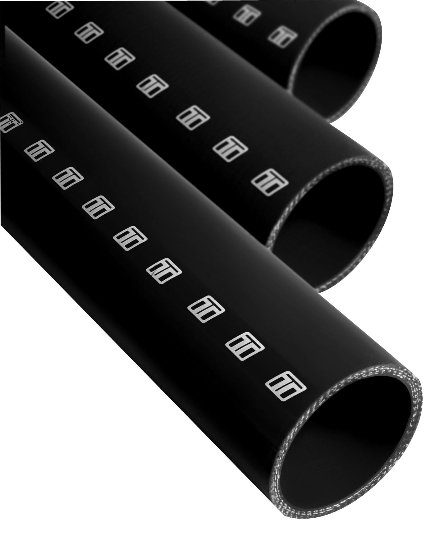 TurboSmart Intercooler Hose Kit Black - TS-HS225610-BK