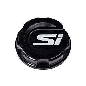 TurboXS Black Oil Cap for 2017 Honda Civic Turbo - HC-OC-BLK-SI