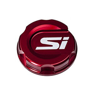 TurboXS Red Oil Cap for 2017 Honda Civic Turbo - HC-OC-RED-SI