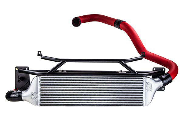 TurboXS Red Front Mount Intercooler for 2015-2019 Subaru WRX Base/LTD/Premium Turbo - W15-FMIC-RED