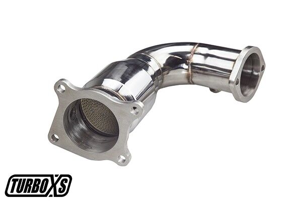 TurboXS Exhaust Front Pipe with Cat for 2015 Subaru WRX STI Base/Launch ED/LTD Turbo