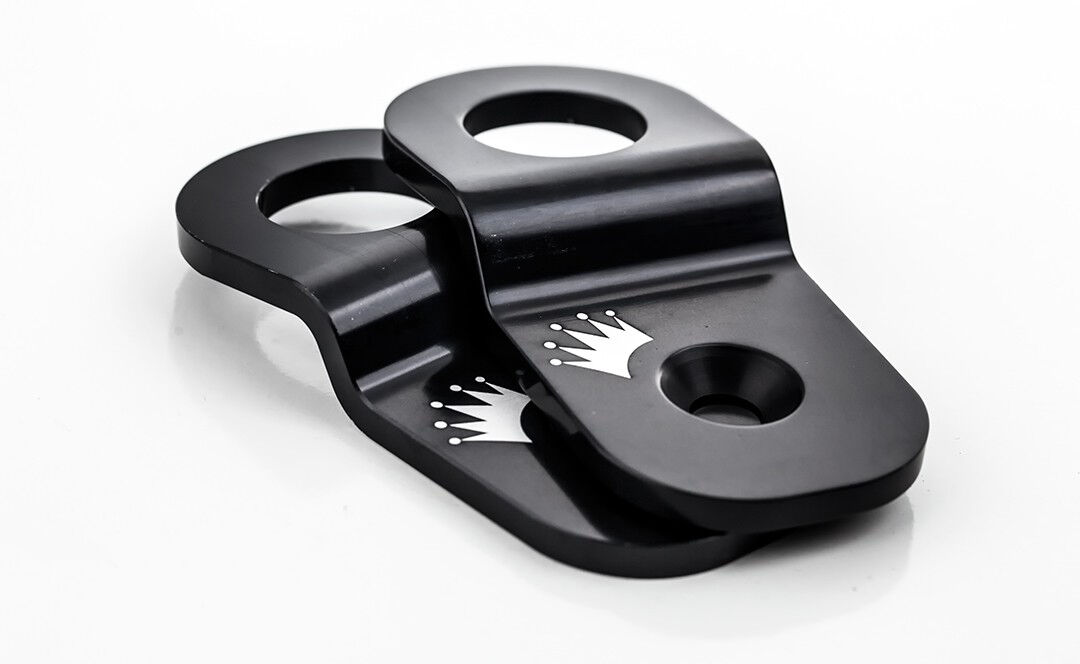 TurboXS Black Radiator Mount for 2015 Subaru WRX STI Base/Launch ED/Launch ED/LTD/LTD Turbo - W15-RADSTAY-BLK