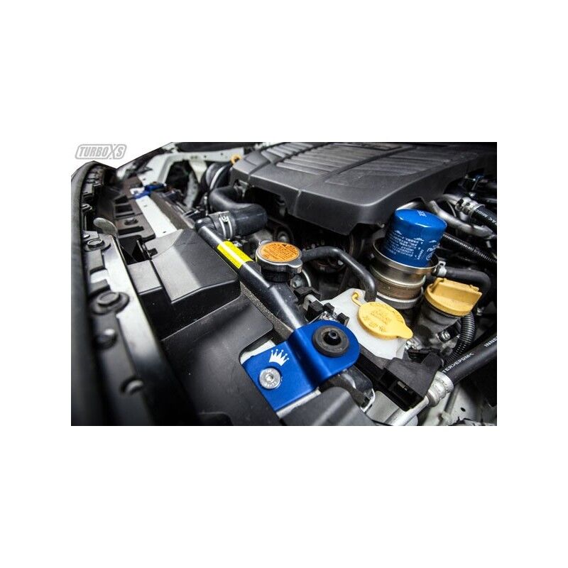 TurboXS Blue Radiator Mount for 2015 Subaru WRX STI Base/Launch ED/LTD Turbo
