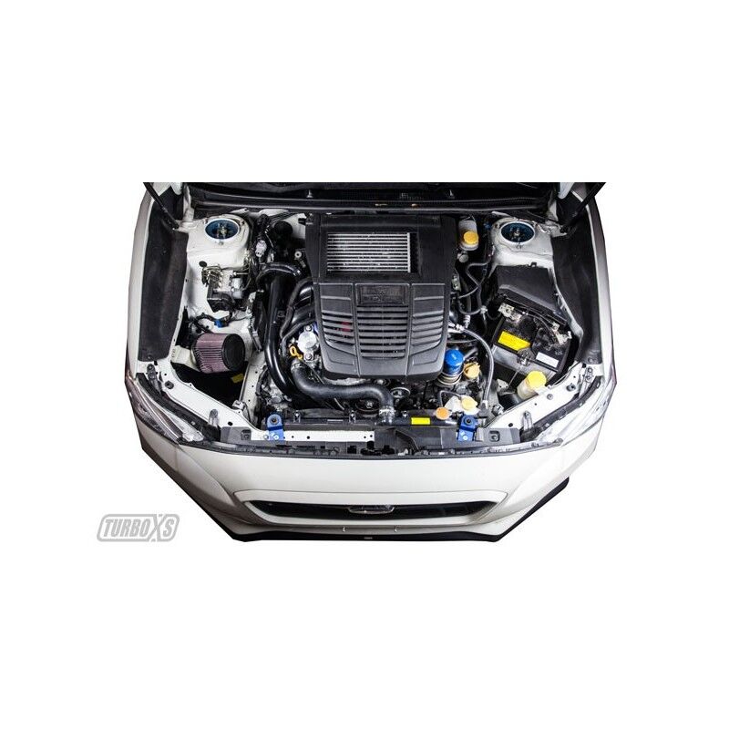 TurboXS Blue Radiator Mount for 2015 Subaru WRX STI Base/Launch ED/LTD Turbo