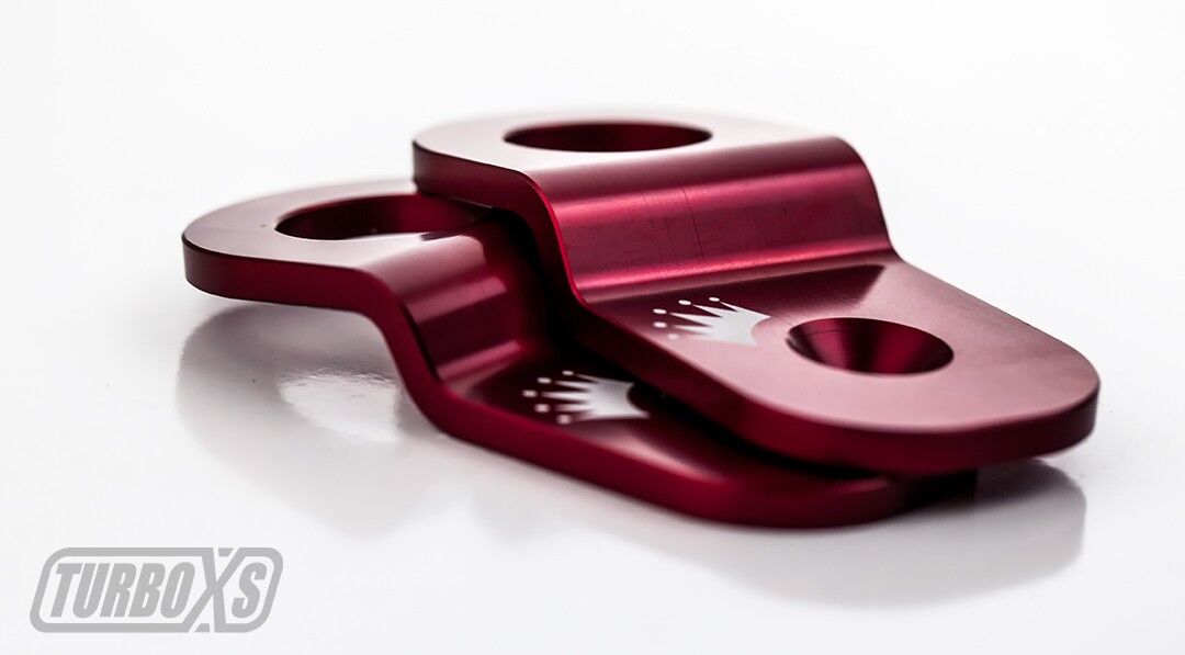 TurboXS Red Radiator Mount for 2015 Subaru WRX STI Base/Launch ED/LTD Turbo