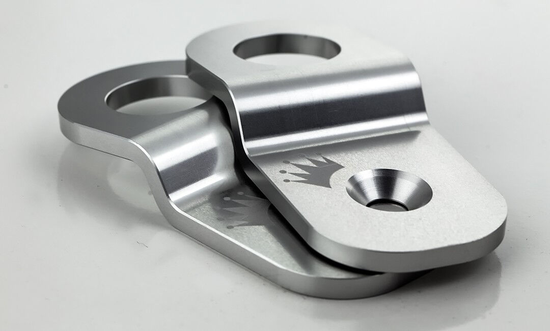 TurboXS Silver Radiator Mount for 2015 Subaru WRX STI Base/Launch ED/LTD Turbo - W15-RADSTAY-SIL