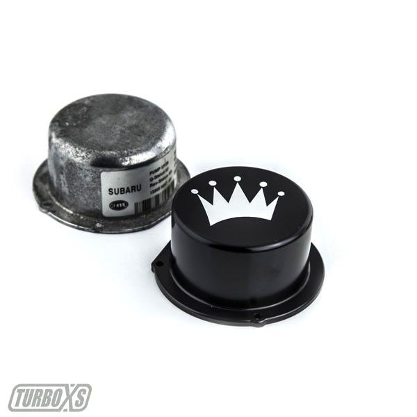 TurboXS Black Vacuum Pump Cover for 2015-2019 Subaru WRX