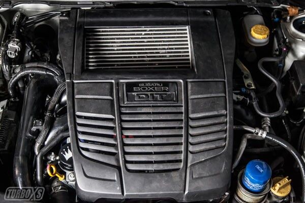 TurboXS Black Vacuum Pump Cover for 2015-2019 Subaru WRX