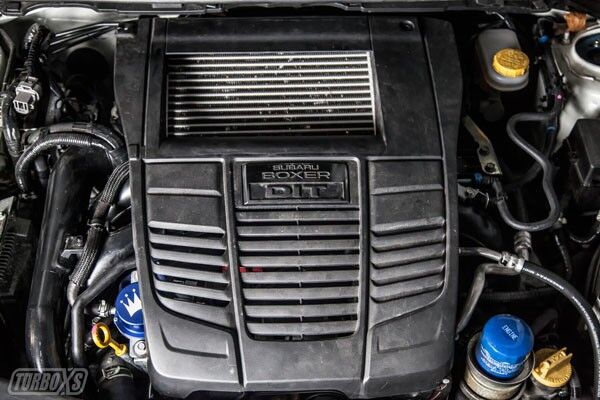 TurboXS Blue Vacuum Pump Cover for 2015-2019 Subaru WRX